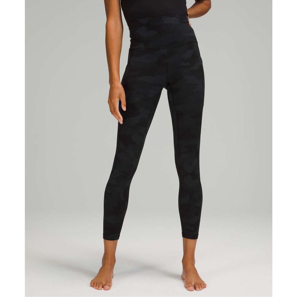 Lululemon Align High Rise‎ Pant with Pockets 25” Heritage 365 Camo Size 2